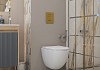 Комплект инсталляция Teymi Rapid SL с кнопкой GROHE золото глянец унитаз ТОРНАДО подвесной безободковый Lina Vortex 3 пок F17813 № 16