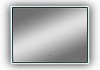 Зеркало настенное с подсветкой в ванную Teymi Helmi Black Soft Line 100х70 LED сенсор на взмах T20239 T20239 № 15