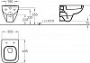 Унитаз подвесной Keramag Renova Nr.1 Comprimo New 206145 № 7