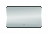 Зеркало настенное с подсветкой в ванную Teymi Solli Black Soft Line 120x70 LED сенсор на взмах T20230S T20230S № 12