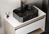Раковина для ванной накладная Teymi Netta 50 черный мрамор T51203 № 4