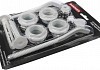 Монтажный комплект Rommer 3/4" 11 в 1 c двумя кронштейнами (RAL9016)  , купить батареи в Москве № 2