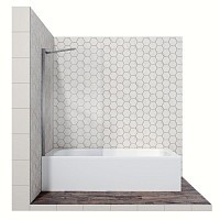 Превью фото Шторка для ванны Ambassador Bath Screens 16041102 700x1400 № 1