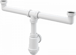 Превью фото Сифон для мойки AlcaPlast A448-DN50/40 № 1