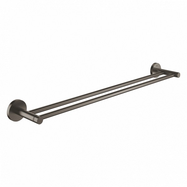 Держатель полотенца двойной Grohe Essentials темный графит, матовый 40802AL1