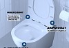 Комплект 3 в 1 инсталляция Grohe Rapid SL + Унитаз подвесной Teymi Lina S + кнопка хром F17138 № 5