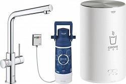 Превью фото Смеситель Grohe Red II Duo 30327001 для кухонной мойки, с водонагревателем № 1