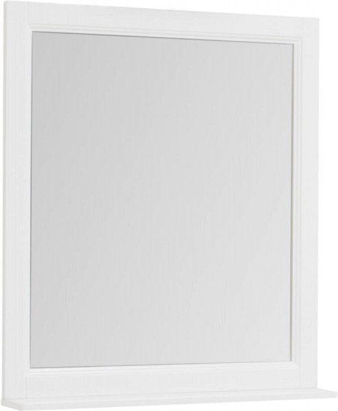 Зеркало Aquanet Денвер 80 белый глянец