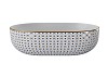 Раковина для ванной накладная Teymi Solli 48 орнамент T50389 № 10