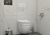 Готовое решение Teymi: Инсталляция Aina 45 + клавиша смыва Ellie белая + унитаз Iva F01254 № 4