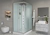 Душевая кабина Niagara Classic 110x80x240 низкий поддон, матовое стекло 431853QBKTG № 3
