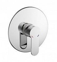 Превью фото Смеситель встраиваемый в стену Bravat New Moon (1-функц) PB839103CP-RUS № 1