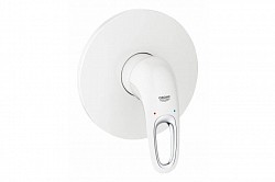 Превью фото Внешняя часть смесителя для душа Grohe Eurostyle 2015 Solid, белая луна 24048LS3 № 1