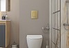 Комплект инсталляция Teymi Rapid SL с кнопкой GROHE золото матовое + унитаз Lina Pro F17508 № 16