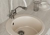 Мойка для кухни 51х51 бежевая матовая Teymi Lori Midi T120127 № 7