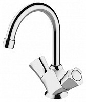 Превью фото Смеситель для раковины Bravat Duo F1133186CP-RUS № 1