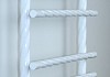 Полотенцесушитель универсальный Двин N braid 80/60 1"-3/4"-1/2" К3, Белый 4627166556408