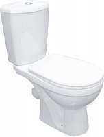 Превью фото Унитаз-компакт Rosa Комфорт Люкс белый с микролифтом № 1
