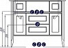 Тумба под раковину Акватон Версаль 100 слоновая кость 1A188001VSZA0 1A188001VSZA0 № 5