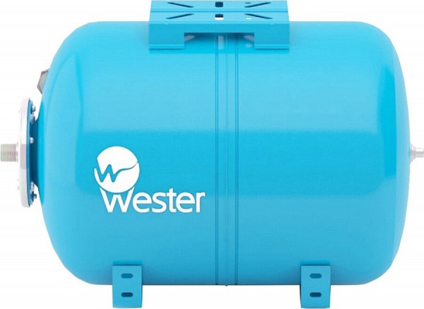 Расширительный бак водоснабжения Wester WAO 150 горизонтальный