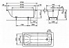 Ванна стальная Kaldewei Cayono 274930000001 170x70 с покрытием Anti-Slip № 10