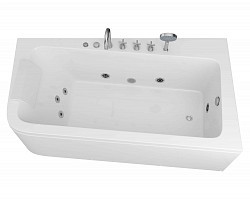 Превью фото Ванна гидромассажная Grossman GR-17095-1R 95x170x58 № 1