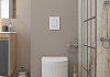 Комплект инсталляция Teymi Rapid SL с кнопкой GROHE белая унитаз ТОРНАДО подвесной безободковый Martta Vortex F17913 № 17