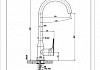 Смеситель для кухни Arden F7351385BC-RUS № 2