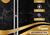 Полотенцесушитель электрический Teymi Helmi Stick 10х120, с таймером, подключение левое/правое E80349