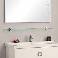 Превью фото Полка Акватон 110 стеклянная 1A110503XX010 № 1