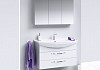Комплект мебели для ванной Aqwella Allegro 105 с 2 ящиками
