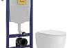 Комплект инсталляция Teymi Rapid SL с кнопкой GROHE золото глянец + унитаз ТОРНАДО Lori Vortex 3 пок F17632 № 20