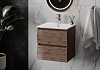 Тумба подвесная для ванной 50 см Teymi Laina дуб темный T60811 T60811 № 3
