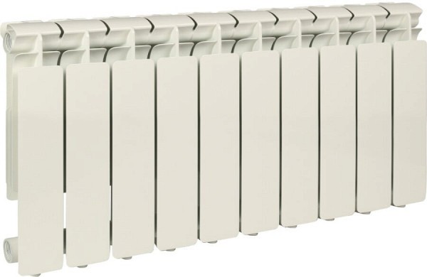 Радиатор алюминиевый Stout Bravo SRA-0110-035010 10 секций для системы отопления дома, офиса, дачи и квартиры
