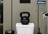 Комплект инсталляция Teymi Rapid SL с кнопкой GROHE золото глянец + унитаз Helmi S F17536 № 9