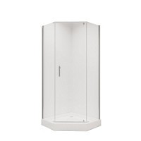Превью фото Душевое ограждение Niagara Nova NG-6634-08 100x100x190 трапеция, дверь распашная 66340811 № 1
