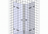 Душевой уголок Ravak CSKK4-80 Transparent, белый профиль № 3
