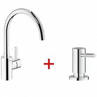 Превью фото Смеситель для кухни Grohe Eurosmart Cosmopolitan 124115 № 1