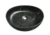 Раковина для ванной накладная Teymi Valma 50 черный мрамор T53102 № 7