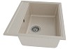 Мойка для кухни 60х51 бежевая матовая Teymi Lori Maxi T120123 № 10