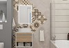 Тумба подвесная для ванной 55 см Teymi Ritta корпус белый фасад дуб T60537 T60537 № 6