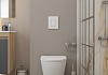 Комплект инсталляция Teymi Rapid SL с кнопкой GROHE белая + унитаз ТОРНАДО Lina Vortex F17493 № 17