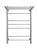 Превью фото Полотенцесушитель электрический Маргроид Лина (ВхШ) 80х50, П(2+3+2) Straight с полкой, таймер, скрытый монтаж, правое подключение, хром 4690569216781 № 1