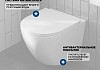 Комплект инсталляция Teymi Rapid SL с кнопкой GROHE хром + унитаз Lina S F17479 № 5