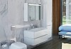 Комплект мебели для ванной Am.Pm Sensation 100 подвесная, белый глянец  № 2
