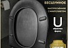 Сиденье для унитаза Teymi S40114 (совместимо T40114) быстросъемное дюропласт микролифт