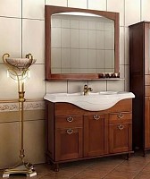 Превью фото Комплект мебели для ванной Roca America 105 орех № 1