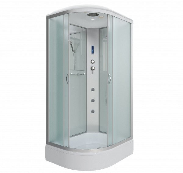 Душевая кабина Niagara Classic 100x80x215 средний поддон, матовое стекло 330844RF