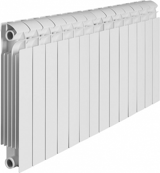 Радиатор секционный биметаллический Global Style Plus 350 14 секций для системы отопления дома, офиса, дачи и квартиры