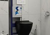 Инсталляция с унитазом комплект 5 в 1 Teymi унитаз подвесной безободковый торнадо черный Lina Pro Vortex Black кнопка белая F14961 № 19